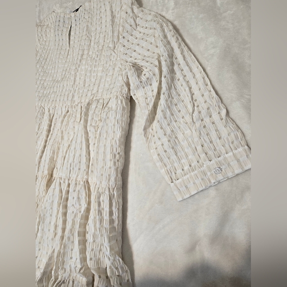 En Saison‎ Cecilia Tiered Mini Dress White - Picture 8 of 8